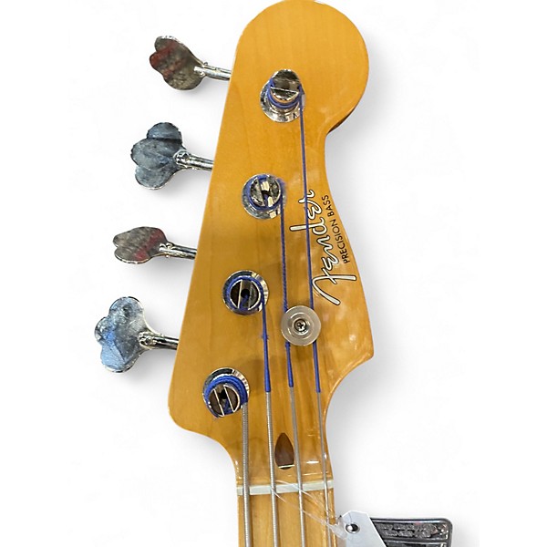 Used Fender Vintera 50s Precision Bass Fiesta Red Electric Bass Guitar