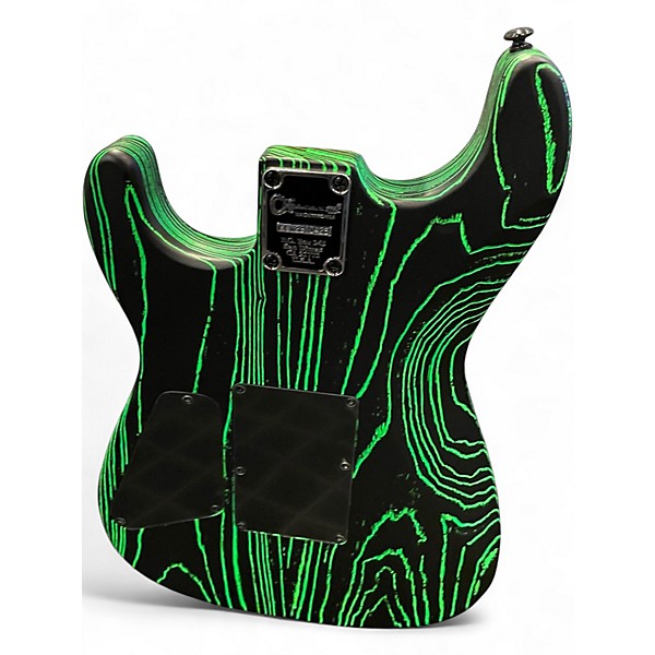 Used Charvel Pro Mod San Dimas HH HT green Solid Body Electric Guitar