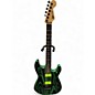 Used Charvel Pro Mod San Dimas HH HT green Solid Body Electric Guitar