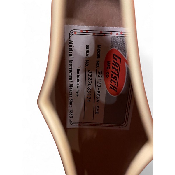 Used Gretsch Guitars G6120 BSNV SMK Orange Hollow Body Electric Guitar