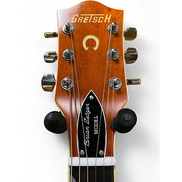 Used Gretsch Guitars G6120 BSNV SMK Orange Hollow Body Electric Guitar