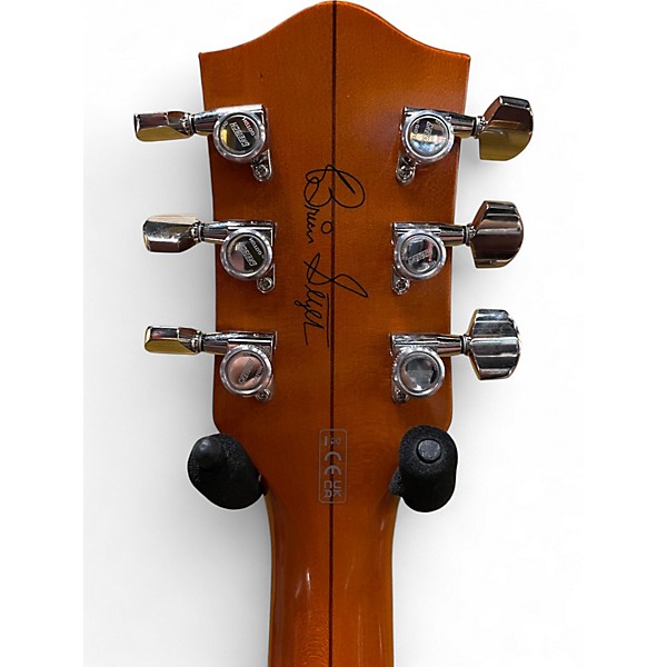 Used Gretsch Guitars G6120 BSNV SMK Orange Hollow Body Electric Guitar