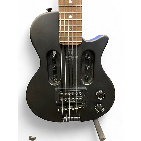 Used Traveler Guitar EG1 Custom Black Electric Guitar