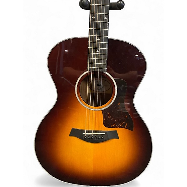 Used Taylor 214E 3 Color Sunburst Acoustic Electric Guitar