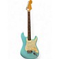 Used 2018 Fender Artist Series Eric Johnson Stratocaster Tropical Turquoise Solid Body Electric Guitar thumbnail