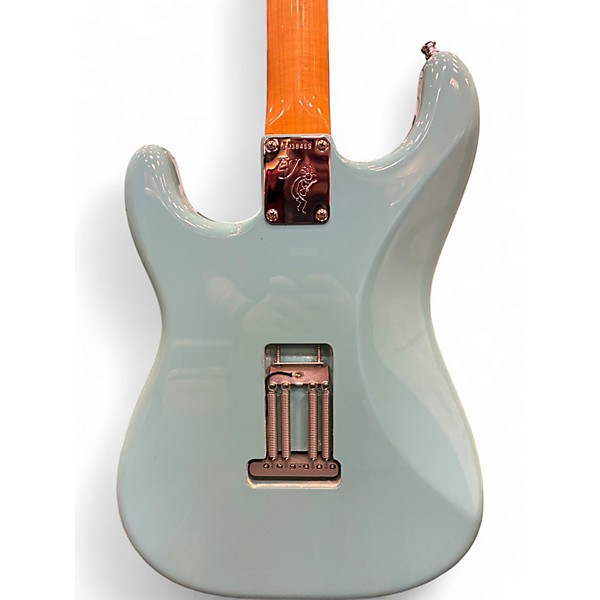 Used 2018 Fender Artist Series Eric Johnson Stratocaster Tropical Turquoise Solid Body Electric Guitar