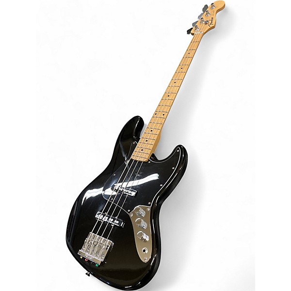 Used Fender Standard Jazz Bass Black Electric Bass Guitar