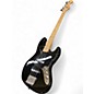 Used Fender Standard Jazz Bass Black Electric Bass Guitar