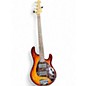 Used Ernie Ball Music Man StingRay 5 Special HH HOT HONEY Electric Bass Guitar thumbnail