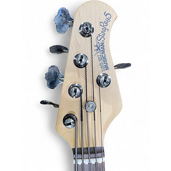 Used Ernie Ball Music Man StingRay 5 Special HH HOT HONEY Electric Bass Guitar