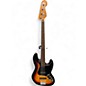 Used Squier Classic Vibe 60s Jazz Bass Fretless 3 Color Sunburst Electric Bass Guitar thumbnail