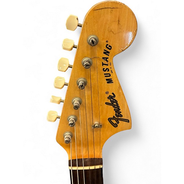 Used 1968 Fender Mustang Daphne Blue Solid Body Electric Guitar