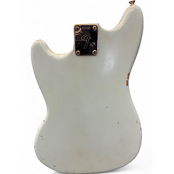 Used 1968 Fender Mustang Daphne Blue Solid Body Electric Guitar