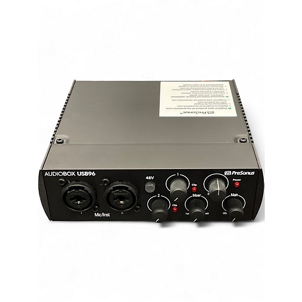 Used PreSonus Audiobox USB 96 Audio Interface