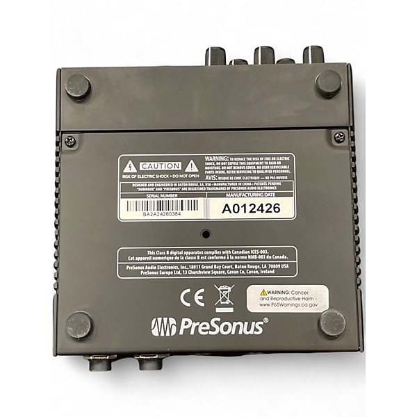 Used PreSonus Audiobox USB 96 Audio Interface