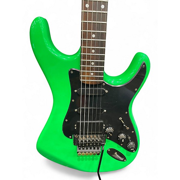 Used Kramer STRIKER 300 ST Green Solid Body Electric Guitar
