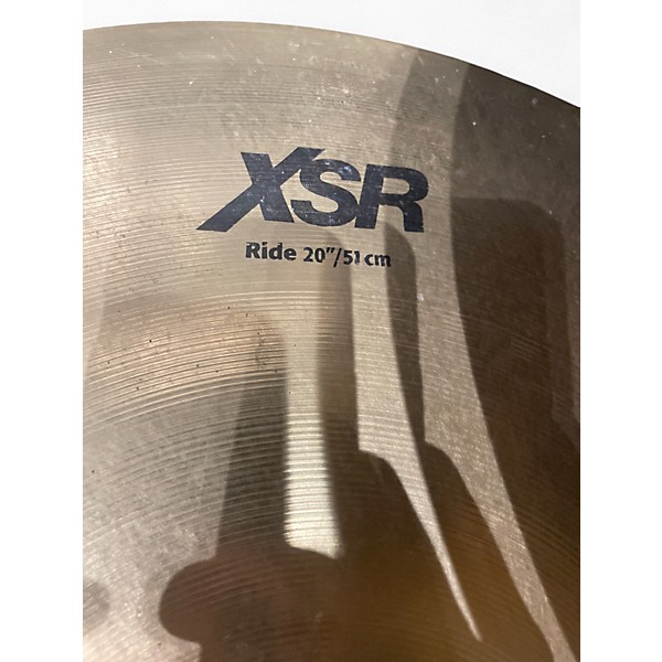 Used SABIAN 20in XSR RIDE Cymbal