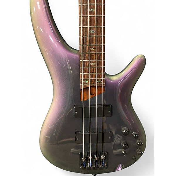 Used Ibanez SR500 Purple Electric Bass Guitar