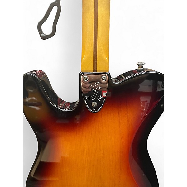 Used 2020s Fender Deluxe Telecaster 2 Color Sunburst Solid Body Electric Guitar