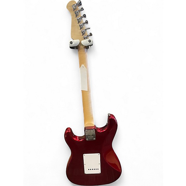 Used Donner DST-100 Candy Apple Red Solid Body Electric Guitar