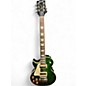 Used Gibson Les Paul Classic Left Handed Trans Green Electric Guitar thumbnail