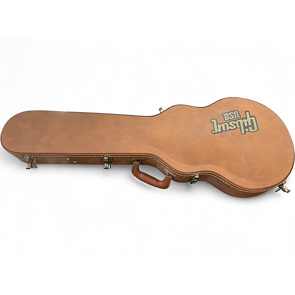 Used Gibson Les Paul Classic Left Handed Trans Green Electric Guitar