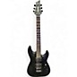 Used Schecter Guitar Research Damien 6 Black Solid Body Electric Guitar thumbnail