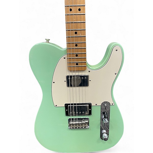 Used Fender FSR Standard Telecaster HH Surf Green Solid Body Electric Guitar
