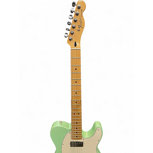 Used Fender FSR Standard Telecaster HH Surf Green Solid Body Electric Guitar