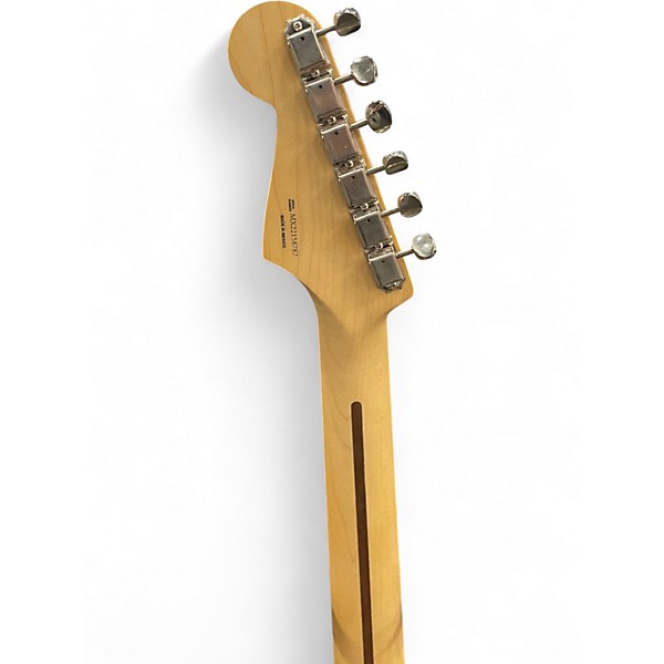 Used Fender EOB SUSTAINER STRATOCASTER Olympic White Solid Body Electric Guitar