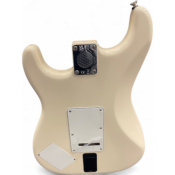 Used Fender EOB SUSTAINER STRATOCASTER Olympic White Solid Body Electric Guitar