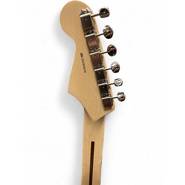 Used Fender Artist Series Eric Clapton Stratocaster Black Solid Body Electric Guitar