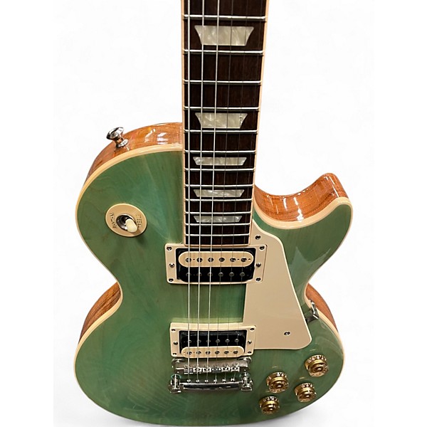 Used Gibson Les Paul Classic Seafoam Green Solid Body Electric Guitar