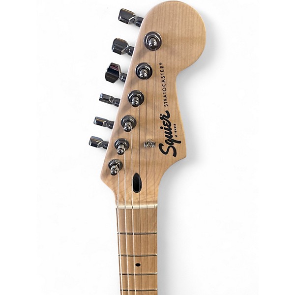 Used Squier SONIC STRATOCASTER WHITE Solid Body Electric Guitar