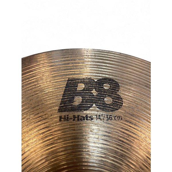 Used SABIAN 14in B8 Hi Hat Pair Cymbal