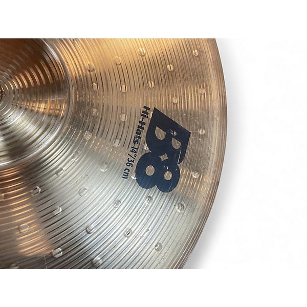 Used SABIAN 14in B8 Hi Hat Pair Cymbal
