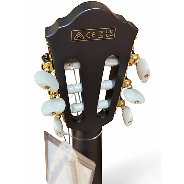 Used Ibanez TOD10NLTKF Black Nylon String Acoustic Guitar