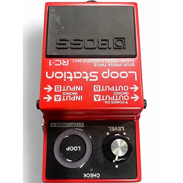 Used BOSS RC1 Loop Station Pedal