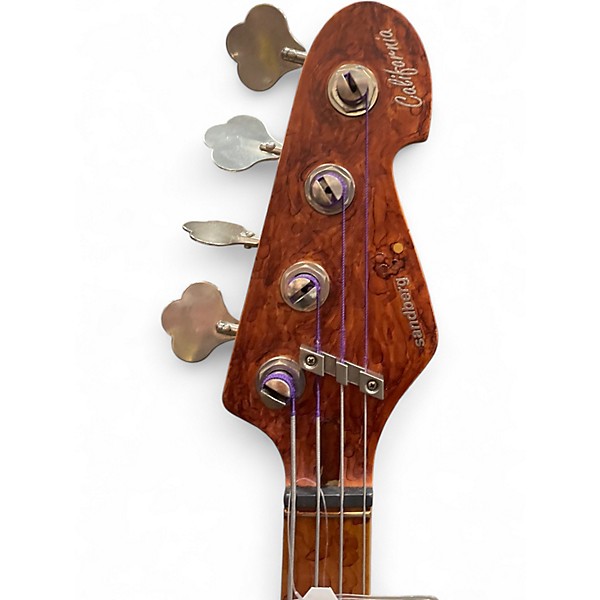 Used Sanberg CALIFORNIA Black Electric Bass Guitar