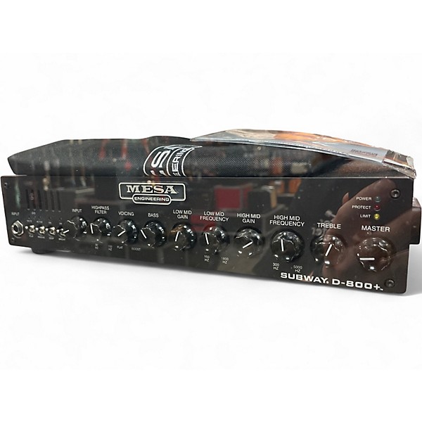 Used MESA/Boogie SUBWAY D800 PLUS Tube Bass Amp Head