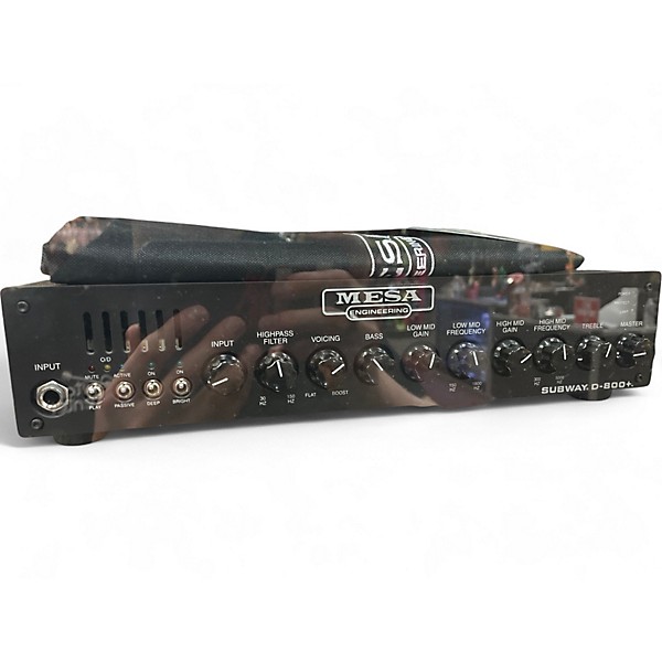 Used MESA/Boogie SUBWAY D800 PLUS Tube Bass Amp Head