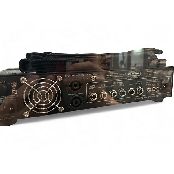 Used MESA/Boogie SUBWAY D800 PLUS Tube Bass Amp Head