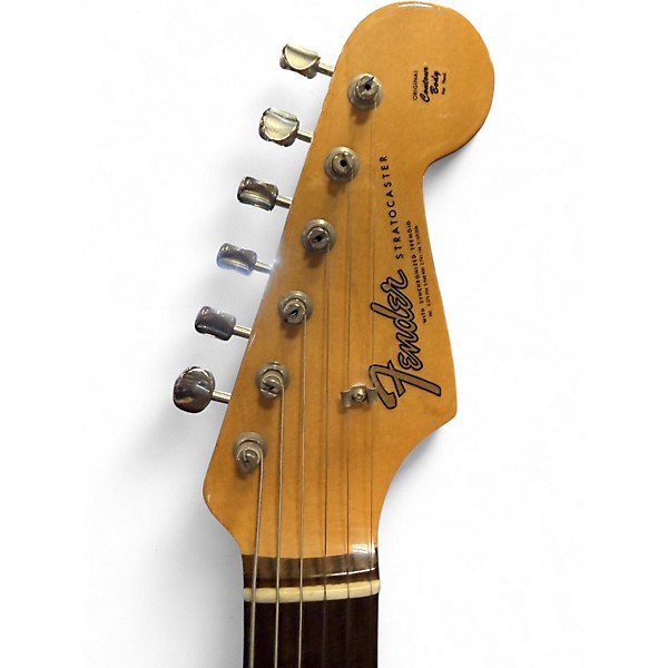 Used Fender American Original 60s Stratocaster Olympic White Solid Body Electric Guitar