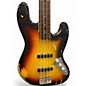 Vintage 2015 Fender Jaco Pastorius Signature Relic Jazz Bass Aged Sunburst Electric Bass Guitar