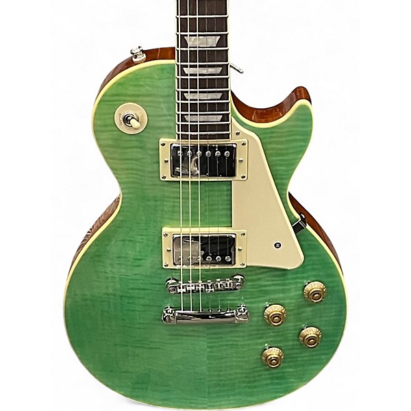Used Epiphone Les Paul Standard Seafoam Green Solid Body Electric Guitar