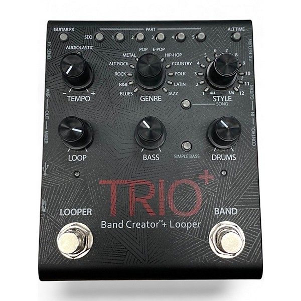 Used DigiTech Trio+ Band Creator Plus Looper Pedal