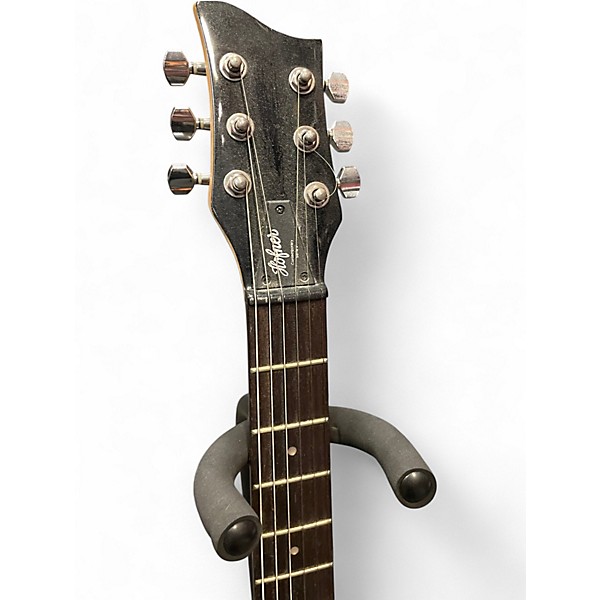 Used Hofner Contemporary Series Shorty Metallic Orange Solid Body Electric Guitar