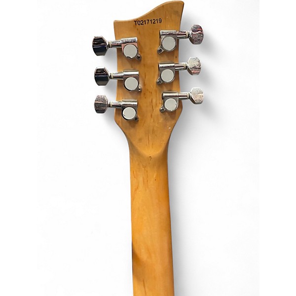 Used Hofner Contemporary Series Shorty Metallic Orange Solid Body Electric Guitar