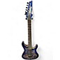 Used Ibanez S1070PBZ Premium Cerulean Blue Burst Solid Body Electric Guitar thumbnail