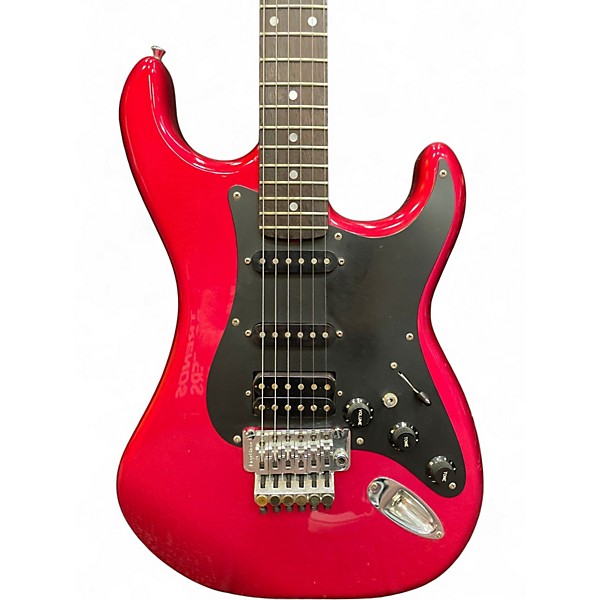 Vintage 1980s Kramer Focus 3000 MAGENTA Solid Body Electric Guitar